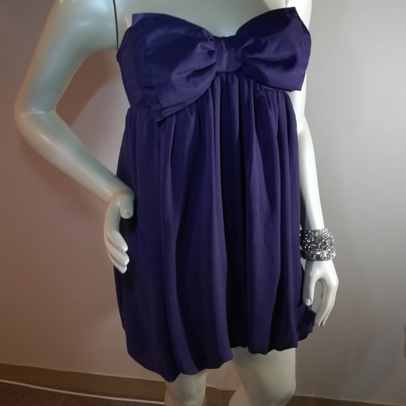 🛑SOLD🛑Hot Purple mini dress - Picture 3 of 5
